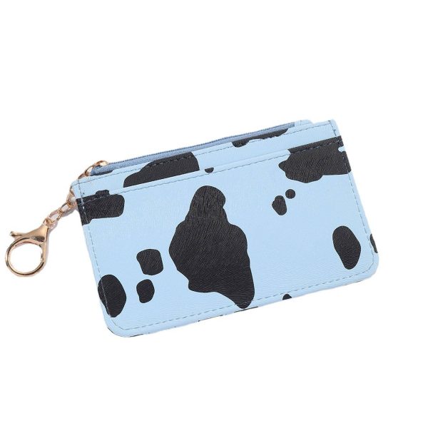 Pu Leather Cow Print Wallet - Image 3