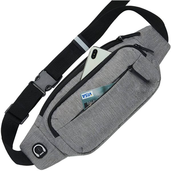 Large Crossbody Fanny Pack for Women Men Belt Bag - Image 3