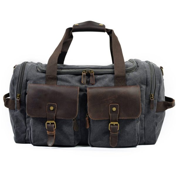 Canvas Large Capacity Men's Duffel Bag - Image 2