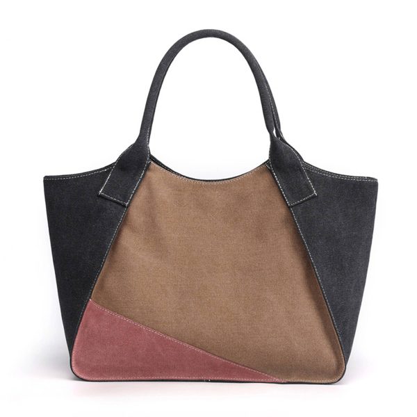Popularity Canvas Ladies Handbag Tote Bag