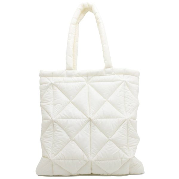 Nylon Simple puff down tote bag