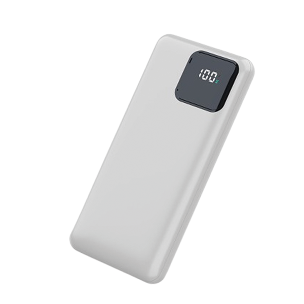 10000mAh fast charging portable power bank w/ LED display