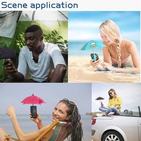 Mobile Phone Holder W/ Mini Umbrella - Image 5
