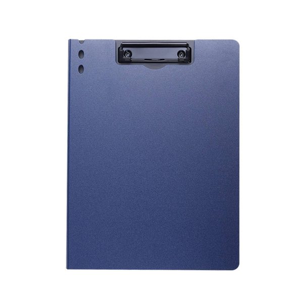 A4 Portable Lightweight Foldable Plastic Clipboard Folio - Image 4