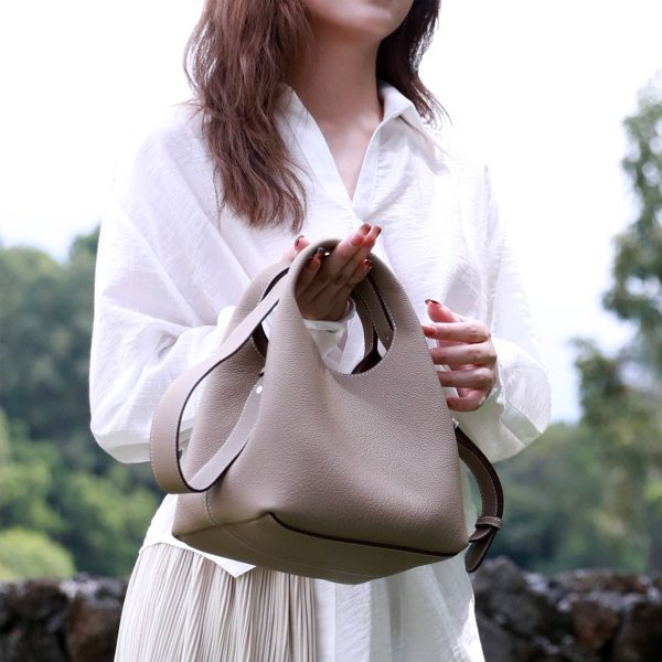 Genuine Leather Ultra-soft premium bucket bag - Image 6