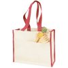 CanvasTote Bag With Color Handles - Image 4