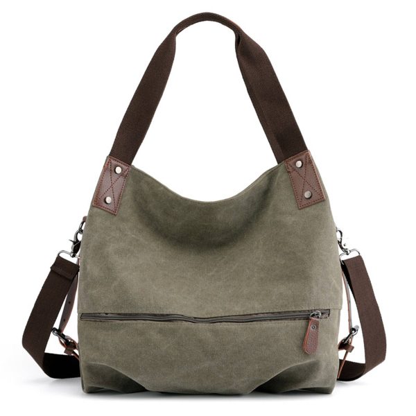 Canvas Shoulder Crossbody Bag for women - Image 2