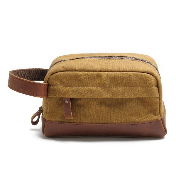 Canvas Travel Water-resistant Toilet Bag - Image 3