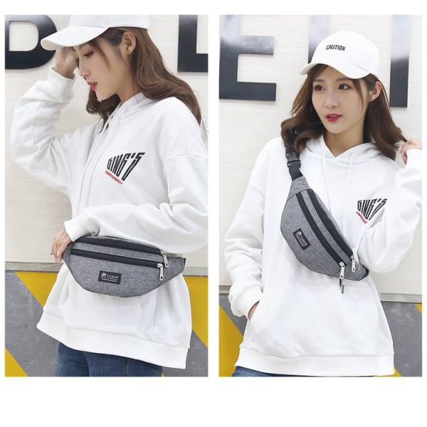 Nylon Multi-function Waterproof Outdoor Waist Bag Fanny Pack - Image 5