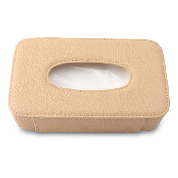 PU Leather Tissue Holder for Car