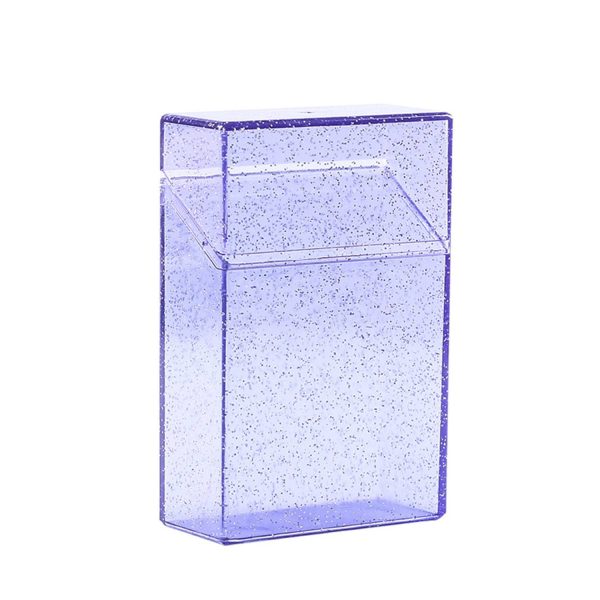 Portable Plastic Transparent Thin Cigarette Storage Case - Image 4