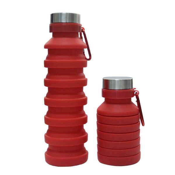 18oz Silicone Collapsible Water Bottle - Image 5