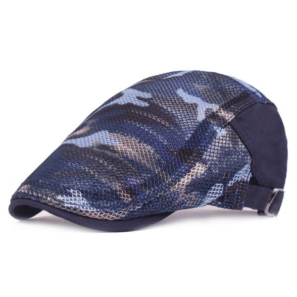 Camouflage Newsboy Flat Cap