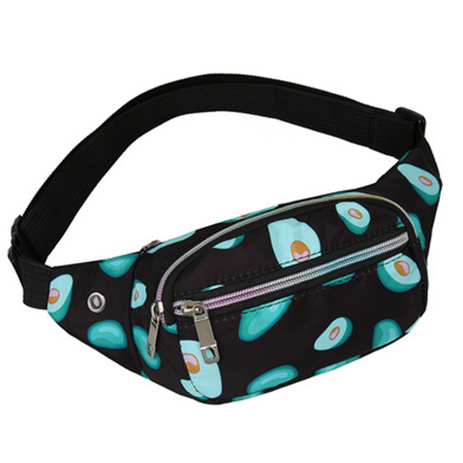 Large Capacity Nylon Crossbody Waist Fanny Pack - Image 5