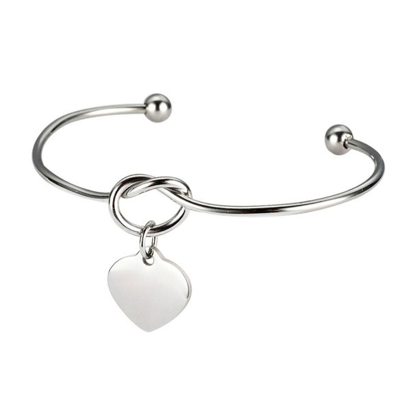 Stainless steel wrapped bracelet - Image 2