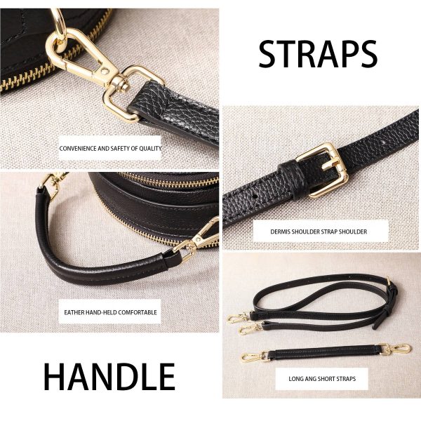 Genuine Leather Summer versatile cross-body shoulder bag - Image 3