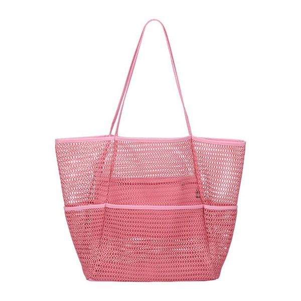 Nylon Foldable Swim Large Beach Tote Bag - Image 3