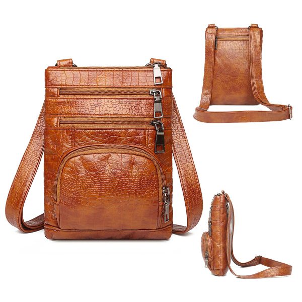 PU Crossbody Bag for Women Multi-Pocket - Image 2