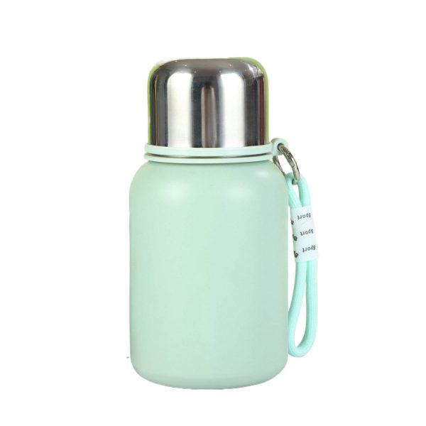 16oz Portable Stainless Steel Insulated Bottle w/ Strap - Image 2
