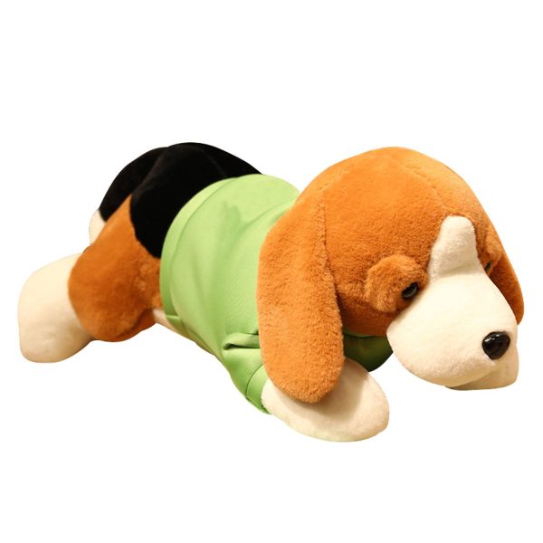 Fluffy Plush Dog High Elasticity Removable Clothes - Image 2