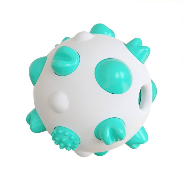 Rubber Spherical Chewing Resistant Dog Molar Stick Toy - Image 3