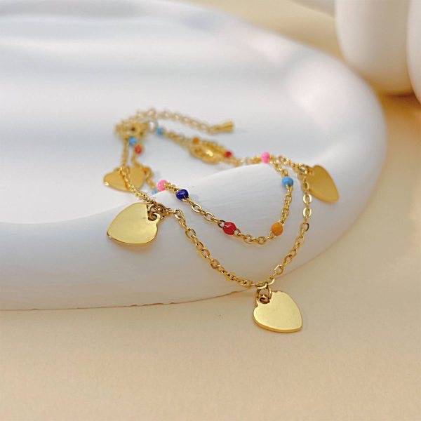Stainless Steel Dopamine color love bracelet - Image 3