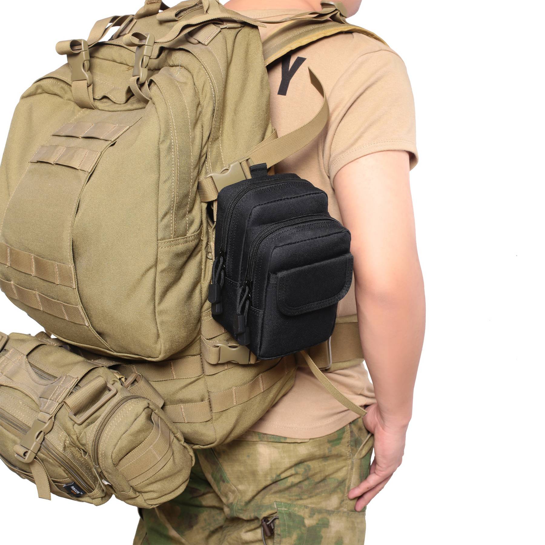 Oxford Convenient multi-compartment change sports belt bag - Image 6