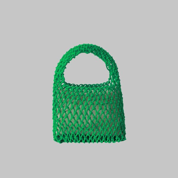 Women Cotton Beach Woven Mini Handbag - Image 2