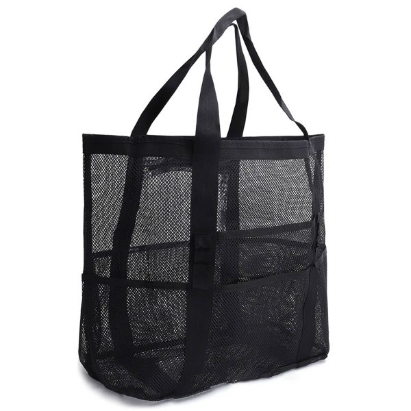 Nylon Mesh Portable Beach Tote Bag