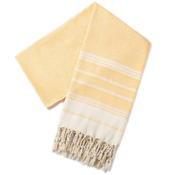 Lightweight & Quick-Dry Tassel Cotton Beach Towel - Image 5