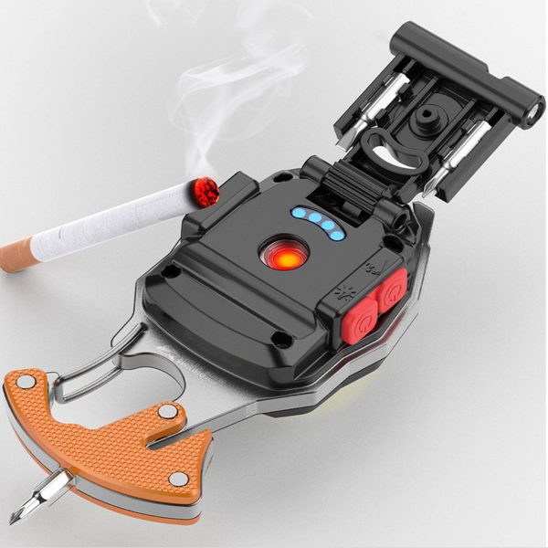 Aluminum Keychain Flashlight - Multifunctional Outdoor Tool - Image 4