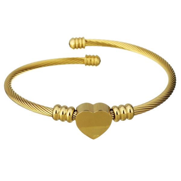 Heart shaped woven bracelet - Image 3