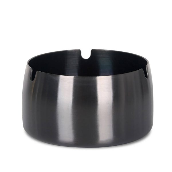Windproof Stainless Steel Ashtray for Household Outdoors - Image 4