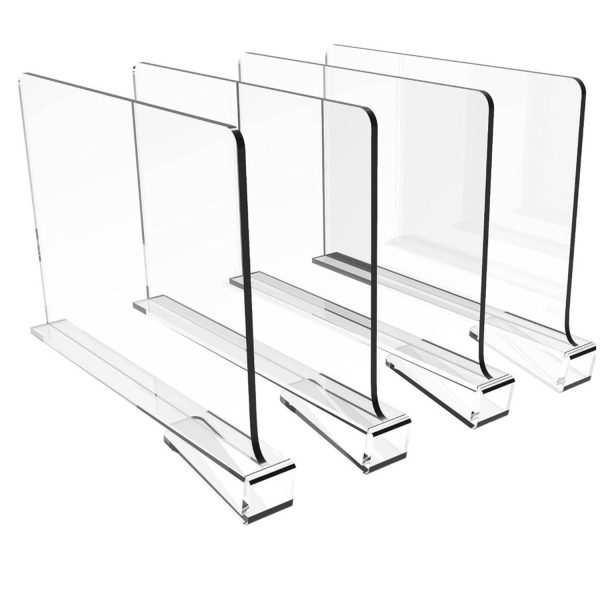 Partition Shelf Clear Acrylic