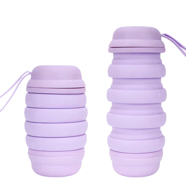 27oz Portable Collapsible Silicone Sports Water Bottle