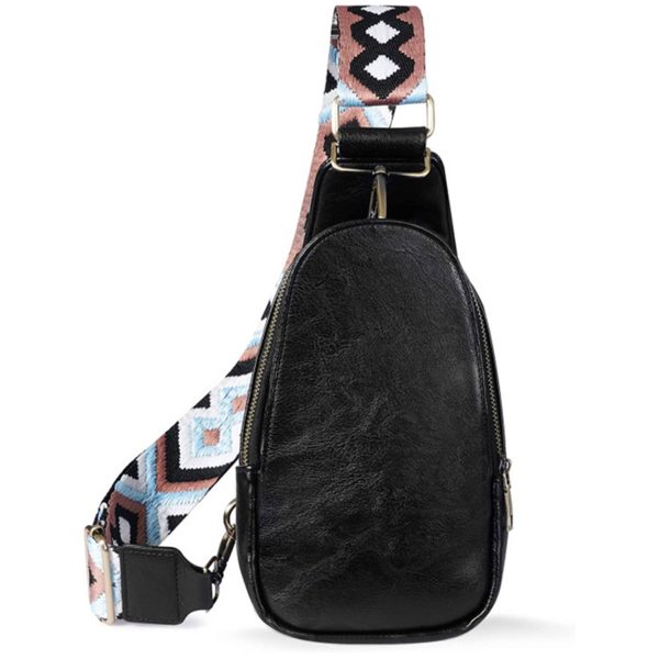 PU Leather Small Crossbody Sling Backpack Multipurpose - Image 3
