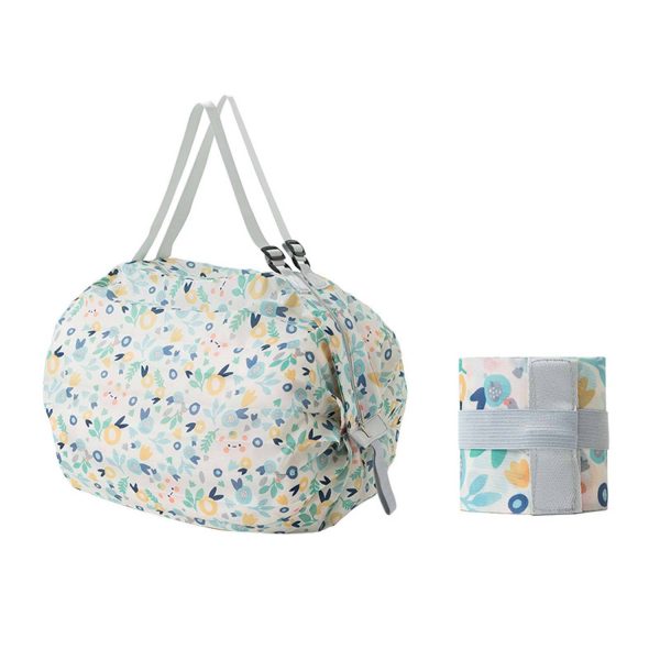 One-Shoulder Reusable Folding Grocery Bags for Shopping - Image 7