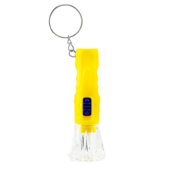 Mini Plastic LED Flashlight Keychain for Emergencies - Image 5