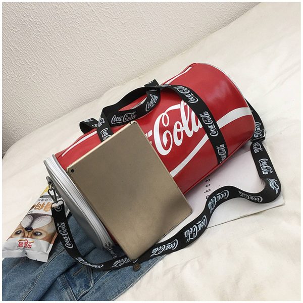 PU Leather Gym Duffel Bag - Image 8