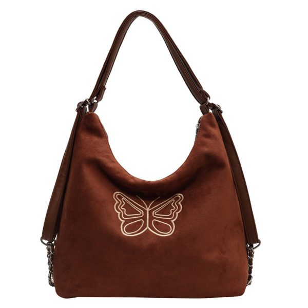 PU Simple multi-purpose butterfly tote bag - Image 2