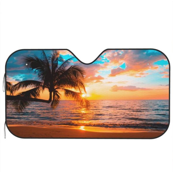 Custom Full Printing Car Windshield Sun Shade - Image 3