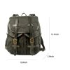 Hiking Backpack Oil Wax Canvas Men and Women - Image 5