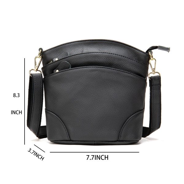 Genuine Leather Vintage Crossbody Shoulder HandBags - Image 9