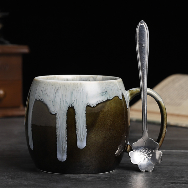 Individuality Creative Ceramic Coffee Oil Drops Mug