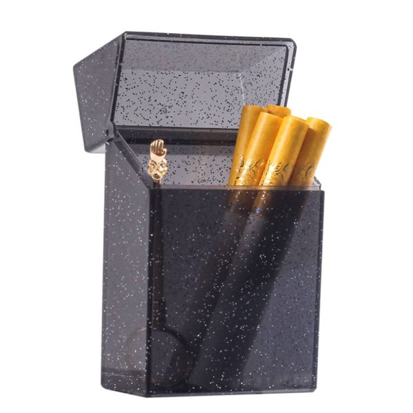 Portable Plastic Transparent Thin Cigarette Storage Case - Image 7
