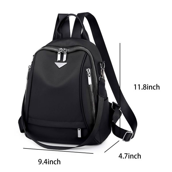 Oxford Cloth Women Fashion Travel Bag Backpack - Image 6