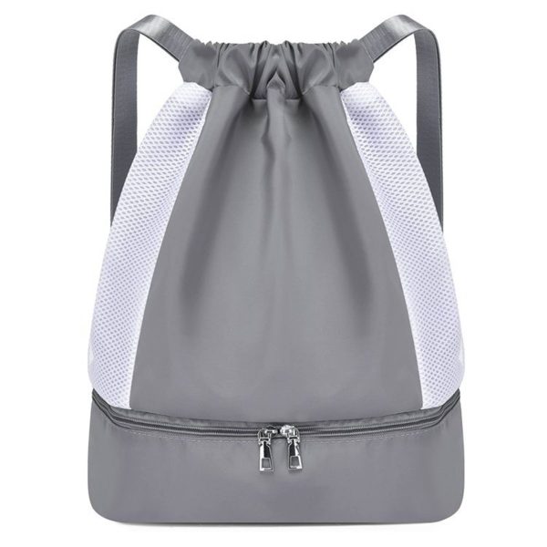 Nylon Waterproof Drawstring Backpack - Image 5