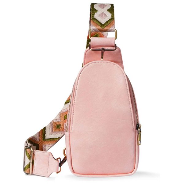 PU Leather Small Crossbody Sling Backpack Multipurpose - Image 2