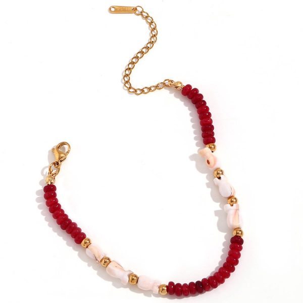 Stainless steel bohemian hand-beaded - Image 5