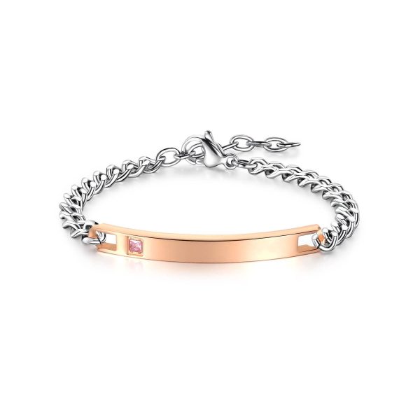 Titanium steel couple bracelet - Image 3
